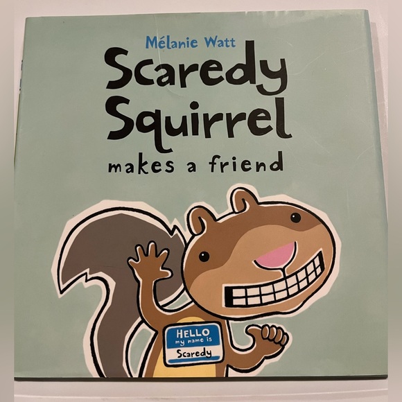 Scaredy squirrel at night Scaredy squirrel makes a friend hardback books AR - Picture 2 of 16